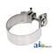 A & I Products Clamp, 2 3/4", Stainless Steel, For 2 3/4" Chrome Stack 3.5" x3.5" x1.5" A-ZNL90872A - alternate 2